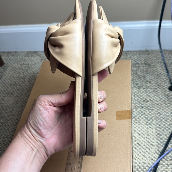 NWOT • Katy Perry • Women's The Halie Bow Sandal Flat • Biscotti • Size 6.5 • 😍 - Picture 13 of 14